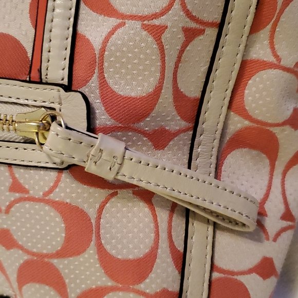 POPPY SIGNATURE C DOT HALLIE TOTE - Picture 8 of 15